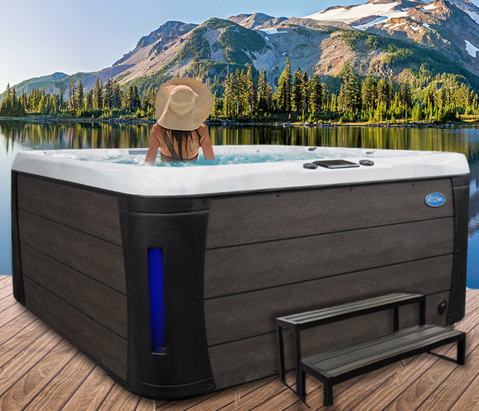 Calspas hot tub being used in a family setting - hot tubs spas for sale Bossier City